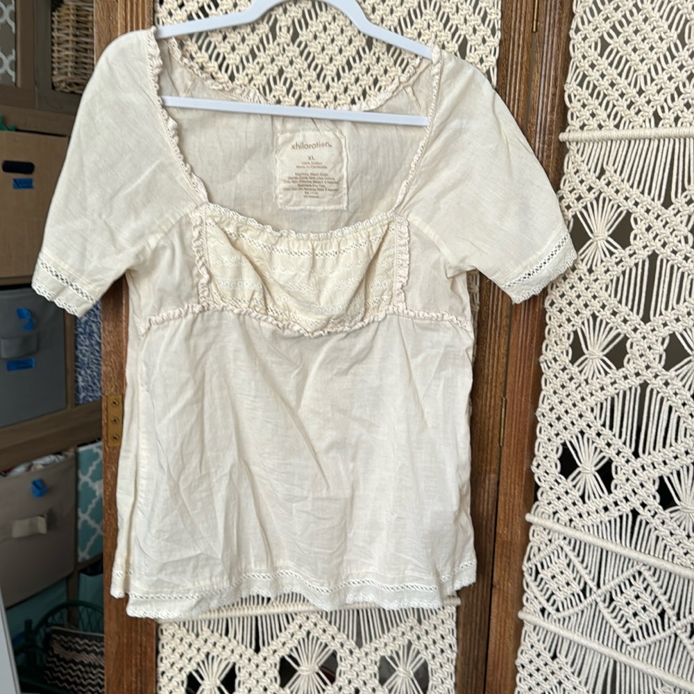Cute boho Xhilaration top